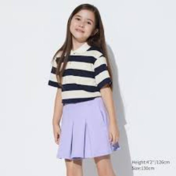 NWOT Girls Uniqlo Dry Sweat Mini Skort - assorted colors available. - Picture 1 of 12